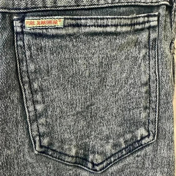 Pure Jeanswear Women’s Sz 9 90’s Style Acid Wash High Rise Stretch Retro Jeans - Picture 8 of 9